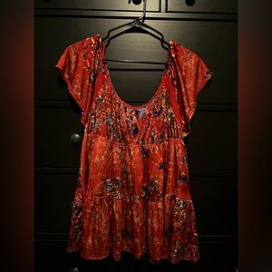 Free People Flowy Blouse